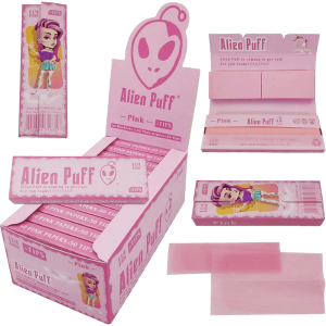 ALIEN PUFF PINK ROLLING PAPERS